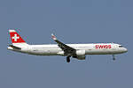 SWISS International Air Lines, HB-IOO, Airbus A321-212, msn: 7007, 09.Juni 2025, ZRH Zürich, Switzerland.