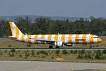 Condor, D-AIAD, Airbus A321-211, msn: 6053,  Yellow Sunshine , 15.August 2025, FRA Frankfurt, Germany.