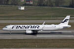 Finnair, OH-LZN, Airbus A321-231, msn: 7570, 07.März 2026, ZRH Zürich, Switzerland.