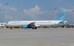 Turkuaz Airlines Airbus A 321-211 TC-TCG Flughafen Mnchen 05.07.2010