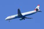 Austrian A 321-211 OE-LBD im Landeanflug auf Korfu am 17.07.2010