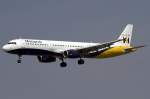 Monarch Airlines, G-OZBE, Airbus, A321-231, 06.09.2010, BCN, Barcelona, Spain             