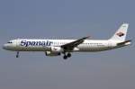 Spanair, EC-HQZ, Airbus, A321-231, 16.06.2011, BCN, Barcelona, Spain           