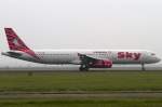 Sky Airlines, TC-SKI, Airbus, A321-131, 28.10.2011, AMS, Amsterdam, Netherlands          
