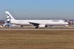 SX-DGA / Aegean Airlines / A321-231 beim Start in MUC nach Athen (ATH) 30.12.2013