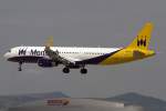 Monarch Airlines, G-ZBAM, Airbus, A321-231, 02.06.2014, BCN, Barcelona, Spain 




