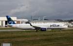 JetBlue Airways, D-AVZS, Reg.N942JB, (c/n 6279), Airbus A 321-231 (SL), 25.09.2014, XFW-EDHI, Hamburg-Finkenwerder, Germany 