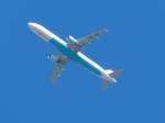 OE-LBC, Airbus A321-111 ist soeben am Flughafen Wien-Schwechat gestartet; Datum:140701