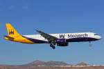 Monarch Airlines, G-OZBI, Airbus A321-231, 17.Dezember 2015, ACE Lanzarote, Spain.