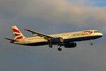 British Airways, G-MEDM, Airbus A321-231, 01.Juli 2016, LHR London Heathrow, United Kingdom.
