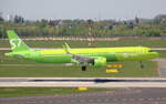 S7 Airlines,VQ-BGR,MSN 8571,Airbus A321-271N,20.04.2019,DUS-EDDL,Düsseldorf,Germany