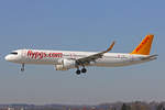 Pegasus Airlines, TC-RBG, Airbus A321-251NX, msn: 10007,  Milena , 31.März 2021, ZRH Zürich, Switzerland.