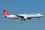 Turkish Airlines, TC-LTA, Airbus A321-271NX, msn: 9567, 01.Juli 2021, MXP Milano Malpensa, Italy.