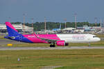 WIZZ Air, HA-LVF, Airbus 321-271NX, msn: 8966, 02.Juli 2021, MXP Milano Malpensa, Italy.