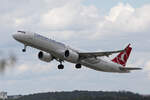 Turkish Airlines (TK-THY), TC-LSV, Airbus, A 321-271NX sl, 05.08.2021, EDDS-STR, Stuttgart, Germany