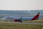 Iberia Express, Airbus A 321-251NX, EC-NIF, BER, 31.10.2021