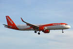 easyJet, G-UZMI, Airbus A321-251NX, msn: 9422, 01.Januar 2023, ZRH Zürich, Switzerland.