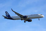 Aegean Airlines, SX-NAA, Airbus A321-271N, msn: 9553, 19.Januar 2023, ZRH Zürich, Switzerland.
