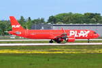 TF-AEW , PLAY , Airbus A321-251N , Berlin-Brandenburg  Willy Brandt  , BER ,18.05.2023
