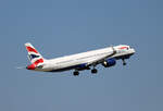 British Airways, Airbus A 321-251NX, G-NEOU, BER, 09.06.2023