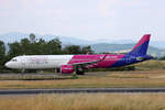 WIZZ Air, HA-LVC, Airbus A321-271NX, msn: 8816, 16.Juni 2023, BSL Basel - Mülhausen, Switzerland.
