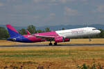WIZZ Air, HA-LZX, Airbus A321-271NX, msn: 10993, 16.Juni 2023, BSL Basel - Mülhausen, Switzerland.