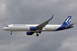 Aegean Airlines, SX-NAE, Airbus A321-271NX, msn: 10704, 03.Juli 2023, LHR London Heathrow, United Kingdom.
