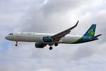 Aer Lingus, EI-LRG, Airbus A321-253NXLR, msn: 10291,  St. Concord , 06.Juli 2023, LHR London Heathrow, United Kingdom.