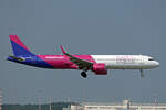 WIZZ Air, HA-LVO, Airbus A321-271NX, msn: 10099, 11.Juli 2023, MXP Milano Malpensa, Italy.