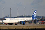 Aegean, Airbus A 321-271NX, SX-NAF, BER, 26.11.2023