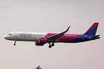 WIZZ Air, HA-LVT, Airbus A321-271NX, msn: 10424, 12.Juli 2023, MXP Milano Malpensa, Italy.
