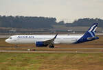 Aegean, Airbus A 321-271NX, SX.NAA, BER, 13.02.2024