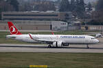 Turkish Airlines, TC-LSF, Airbus A321-271NX, msn: 8740,  Hasankeyf , 09.März 2024, GVA Genève, Switzerland.