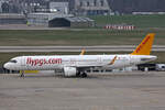 Pegasus Airlines, TC-RBN, Airbus A321-251NX, msn: 10913,  Lagün , 09.März 2024, GVA Genève, Switzerland.