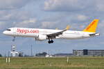 TC-RBC , Pegasus Airbus , A321-251NX , 06.04.2024 ,Berlin-Brandenburg  Willy Brandt  , BER , 