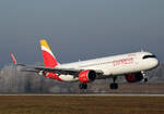Iberia Express, Airbus A 321-271NX, EC-OBY, BER, 19.01.2025