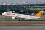 Pegasus Airlines, TC-RFD, Airbus A321-251NX, msn: 12008,  Ahsen , 08.März 2025, ZRH Zürich, Switzerland.