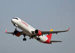 Iberia Express, Airbus A 321-251NX, EC-OCI, BER, 05.03.2025
