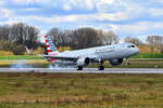 D-AZAB , American Airlines  , Airbus A321-253NY , Hamburg-Finkenwerder , 31.03.2025