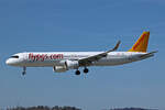 Pegasus Airlines, TC-RDN,  Airbus A321-251NX, msn: 11663,  Milan , 08.April 2025, ZRH Zürich, Switzerland.