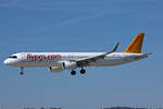 Pegasus Airlines, TC-RDO, Airbus A321-251NX, msn: 11386,  Şira , 08.April 2025, ZRH Zürich, Switzerland.
