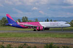 WIZZ Air, HA-LVK, Airbus 321-271NX, msn: 9444, 13.Mai 2025, BSL Basel - Mühlhausen, Switzerland.