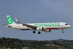 Transavia Airlines, PH-YHV, Airbus A321-251NX, msn: 12351, 27.Mai 2025, CFU Corfu, Greece.