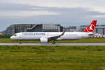 D-AZWH , Turkish Airlines , Airbus A321-271NX , 20.10.2025 , Hamburg-Finkenwerder , 