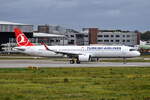 D-AZWH , Turkish Airlines , Airbus A321-271NX , Hamburg-Finkenwerder , 24.10.2025 ,
