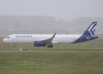 Aegean, Airbus A 321-271NX, SX-NAC, BER, 10.10.2025