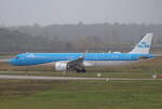 KLM, Airbus A 321-252NX, PH-AXE, BER, 10.10.2025