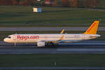 Pegasus Airlines, TC-RFM, Airbus A321-251NX, msn: 12413,  Lavin , 29.November 2025, ZRH Zürich, Switzerland.