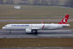 Turkish Airlines, TC-LSE, Airbus A321-271NX, msn: 8732,  Bilecik , 23.Januar 2026, ZRH Zürich, Switzerland.