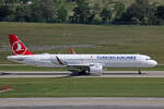 THY Turkish Airlines, TC-LSC, Airbus A321-271NX, msn: 8617, 'Bakırk�y', 25.Mai 2026, ZRH Z�rich, Switzerland.